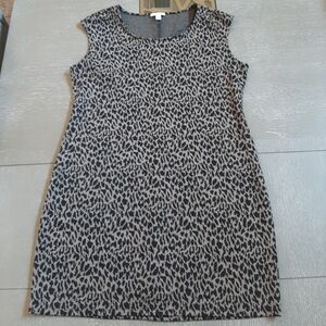 Nine West Animal Print Mini Dress